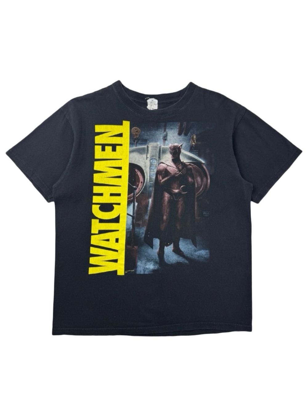 2009 Watchmen Nite Owl Graphic Novel Comic Movie Promo T-Shirt